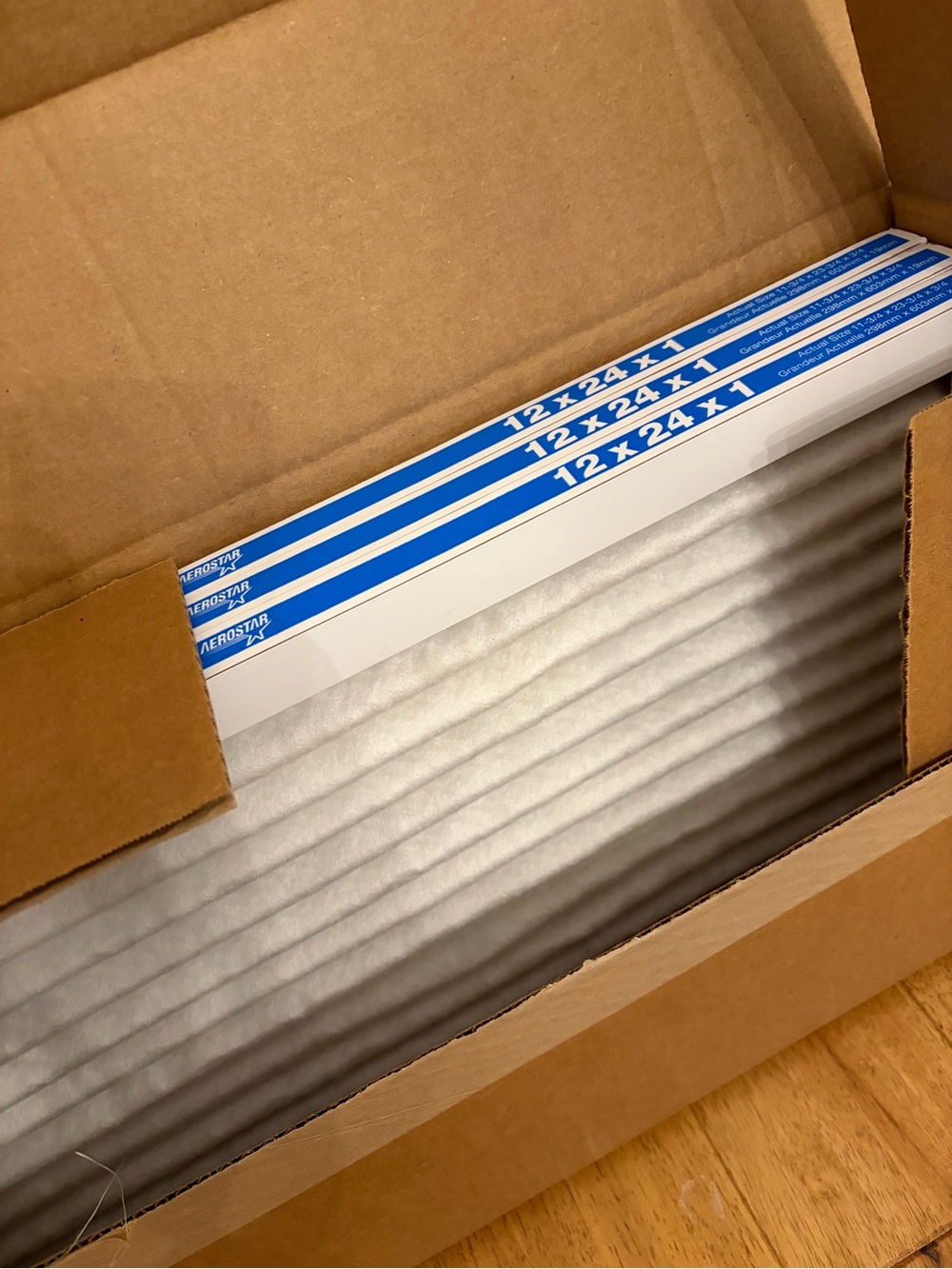 Aerostar Air Filter 12 x 24 x 1